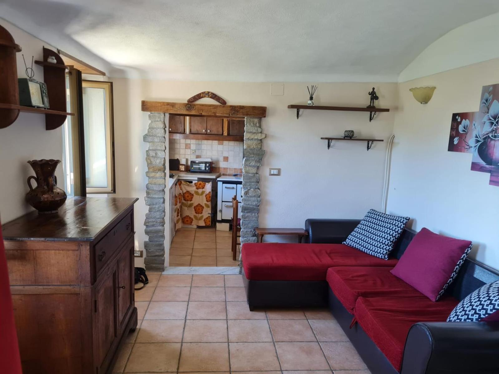 Appartement Casa Rubino - Bajardo à Berzi Extérieur photo